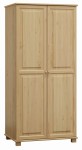 Outlet - Szafa drewniana 2D nr2 wieszak S90 sosna