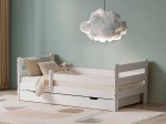 Łóżko dziecięce 160x80 z szufladą Kacperek białe