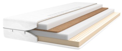 Outlet Materac piankowy Estera 80x190 kokos + lateks 