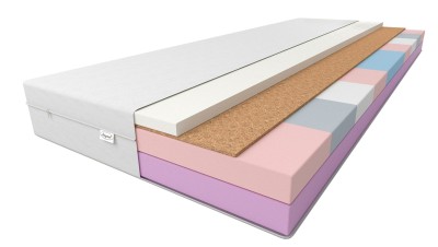 Outlet - Materac piankowy Kale 160x200 FAN kokos 