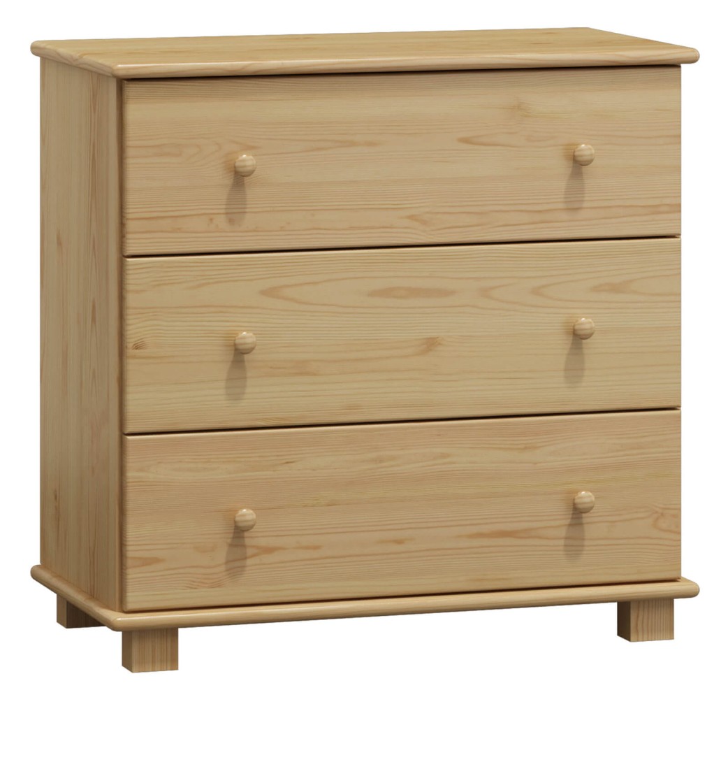 OUTLET - Komoda sosnowa drewniana 3s g47 