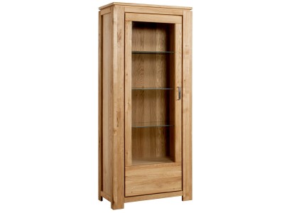 OUTLET - Witryna dębowa  Torino nr 11 DĄB SĘCZNY
