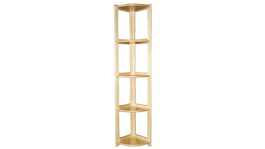 Outlet – Regał drewniany ażurowy rogowy w163 SOSNA 