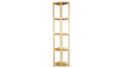 Outlet – Regał drewniany ażurowy rogowy w163 SOSNA 