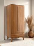 Szafa drewniana bukowa Beskid szer. 90 cm dąb rustikal