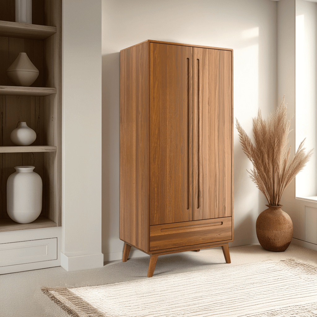 Szafa drewniana bukowa Beskid szer. 90 cm dąb rustikal