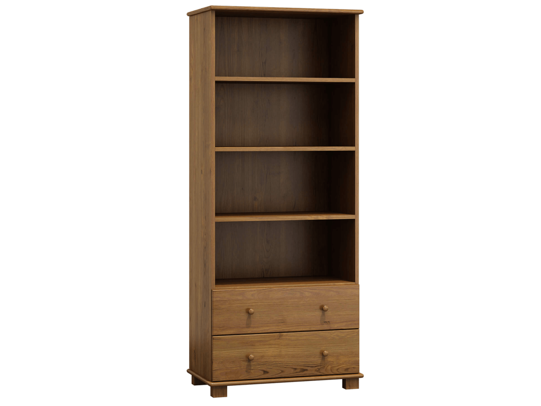 OUTLET - Biblioteczka sosnowa nr1 dąb 