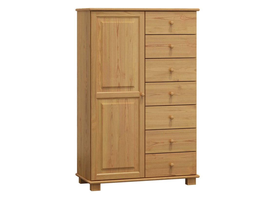 OUTLET - Bieliźniarka drewniana nr3 olcha 