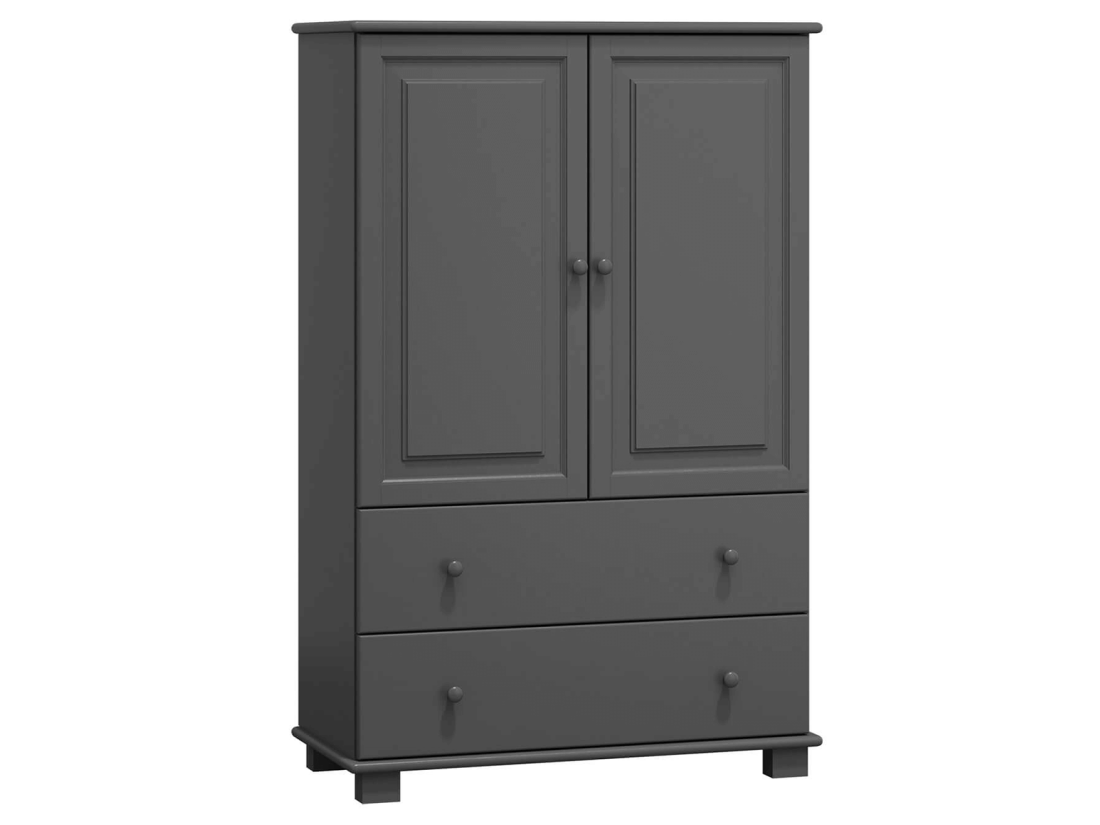 OUTLET - Bieliźniarka drewniana nr1 szara 