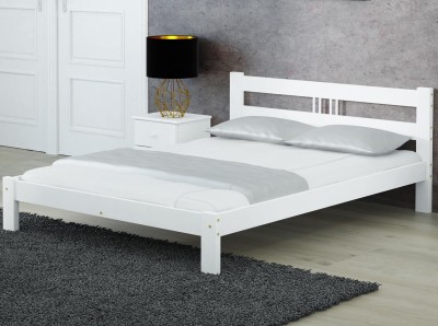 Łóżko sosnowe Nikola 150x200 białe 