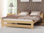 OUTLET- Łóżko drewniane Inter 150x200 nielakierowane sosna