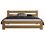 OUTLET - Łóżko drewniane Kada 150x200 eko dąb 