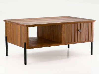 Stolik kawowy drewniany bukowy Lamelo dąb rustikal