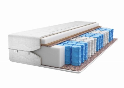 OUTLET - Materac kieszeniowy Elena 120x200 kokos 