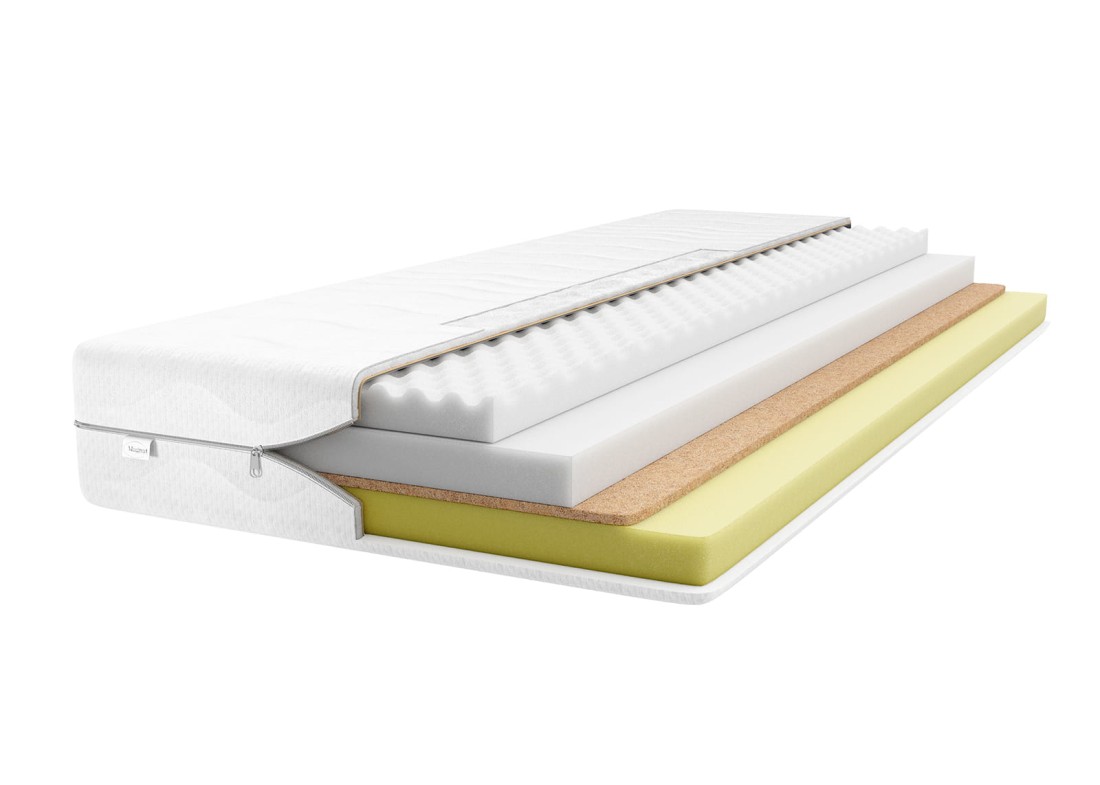 OUTLET - Materac piankowy Orion 90x200 kokos + molet 