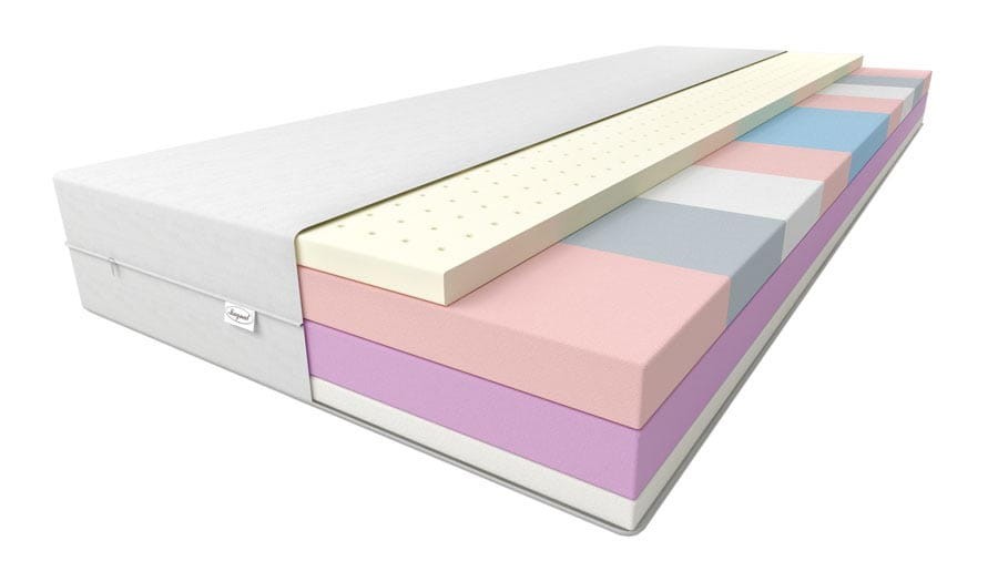 OUTLET - Materac piankowy Lao 80x200 FAN lateks 