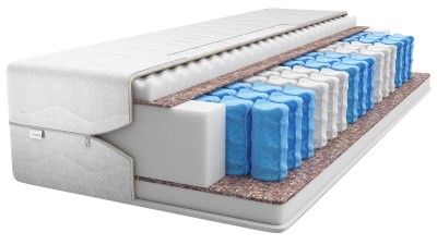 OUTLET - Materac kieszeniowy Atlanta Max 90x200 molet