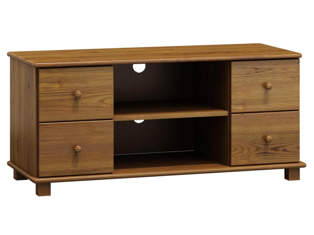 OUTLET - Stolik RTV drewniany nr3 s118 dąb 