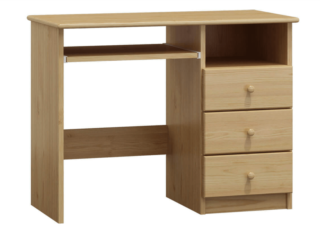 OUTLET - Biurko sosnowe ERNEST głębokość 48cm sosna 