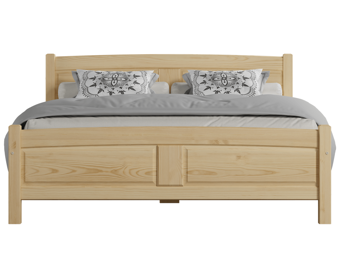 OUTLET -  Łóżko drewniane Julia 120x200 SOSNA 