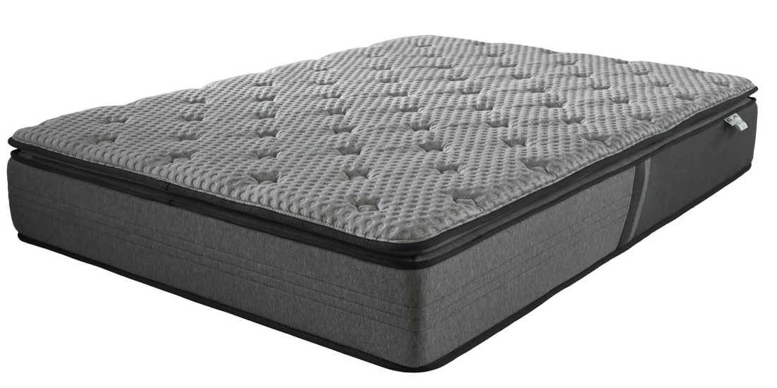 Materac kieszeniowy 120x200 Luxury Line Hera Bamboo Carbon