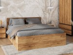 Łóżko DM1 160x200 Craft ze stelażem metalowym podnoszonym i pojemnikiem