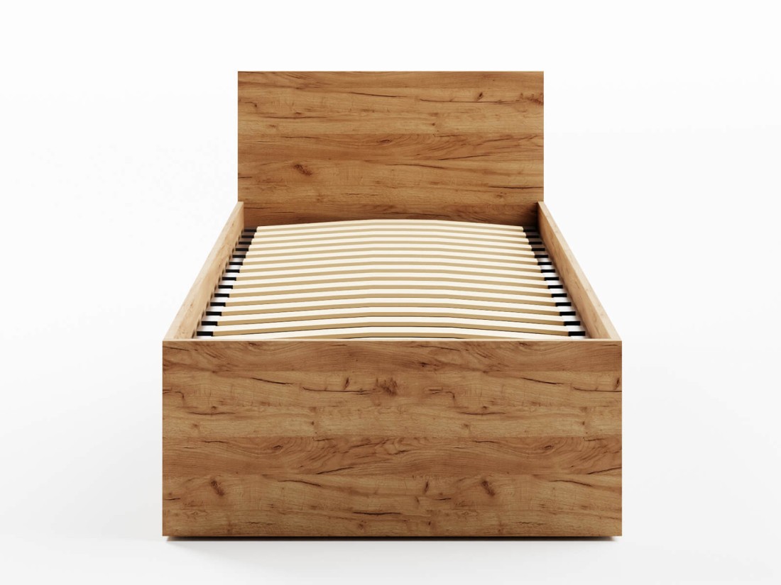 Łóżko DM1 90x200 Craft ze stelażem metalowym podnoszonym i pojemnikiem