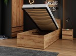 Łóżko DM1 90x200 Craft ze stelażem metalowym podnoszonym i pojemnikiem