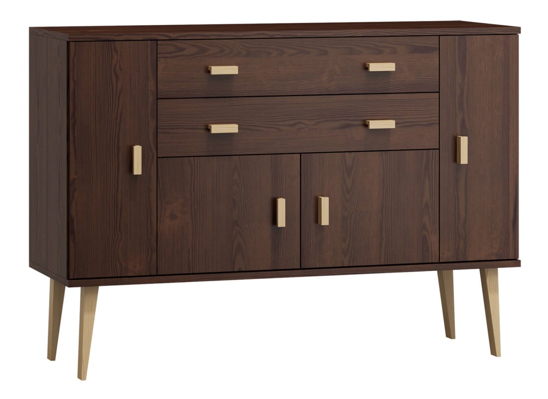 OUTLET - Komoda Venuci nr5 135 cm 2s 4d 