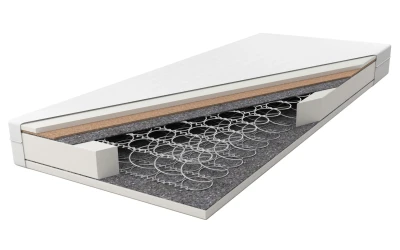 OUTLET - Materac sprężynowy Solaro 160x200 kokos
