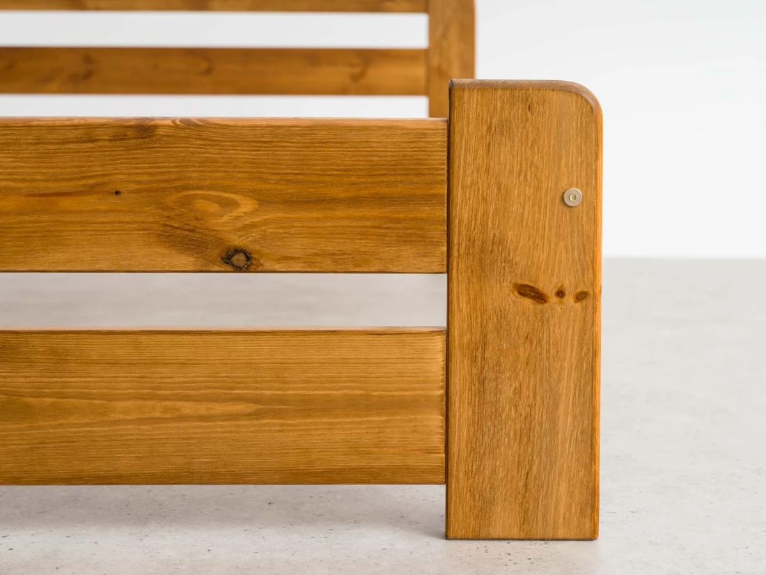 Łóżko sosnowe Lidia 160x200 dąb