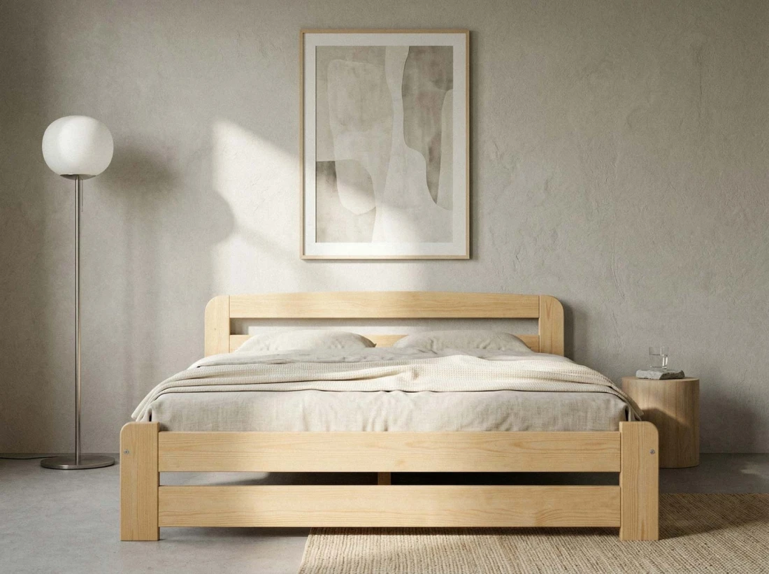 Łóżko sosnowe Lidia 160x200 SOSNA