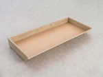 Łóżko lewitujące 140x200 dąb sonoma DM2 z płyty meblowej