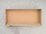 Łóżko lewitujące 140x200 dąb sonoma DM2 z płyty meblowej