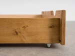 Szuflada pod łóżko sosnowa 98cm dąb