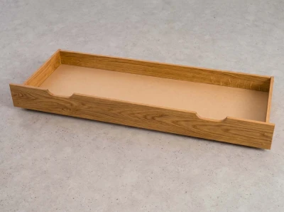 Szuflada pod łóżko sosnowa 150cm dąb