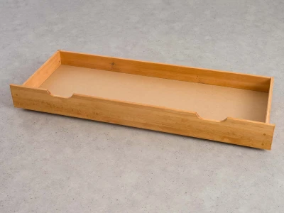 Szuflada pod łóżko sosnowa 150cm olcha