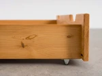 Szuflada pod łóżko sosnowa 150cm olcha
