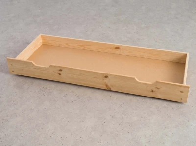 Szuflada pod łóżko sosnowa 150cm sosna