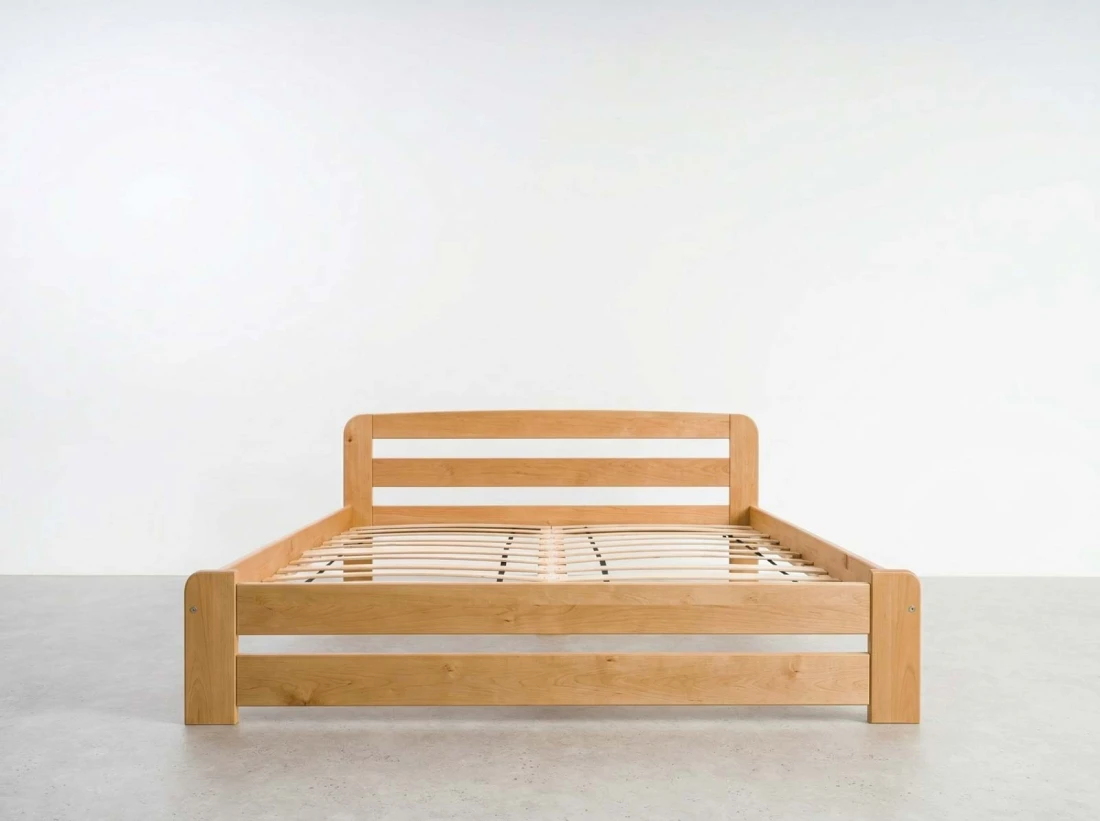 Łóżko sosnowe Lidia 140x200 olcha