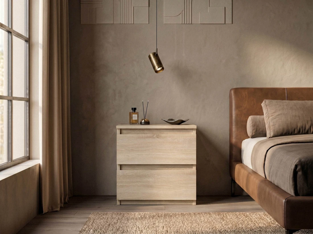 Szafka nocna 2S 40x40 cm Fabio Sonoma