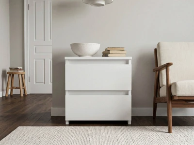 Szafka nocna 2S 40x40 cm Fabio Biała