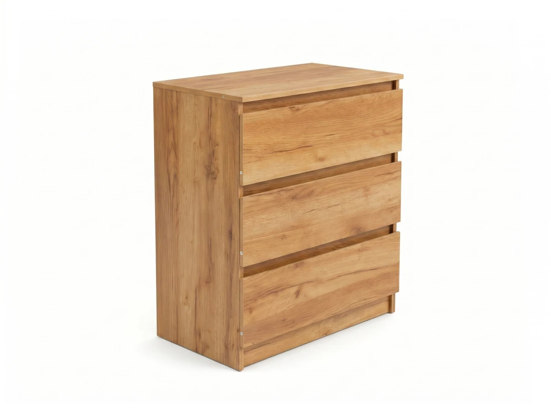 Komoda z płyty meblowej 3S 70x77 cm Fabio Craft