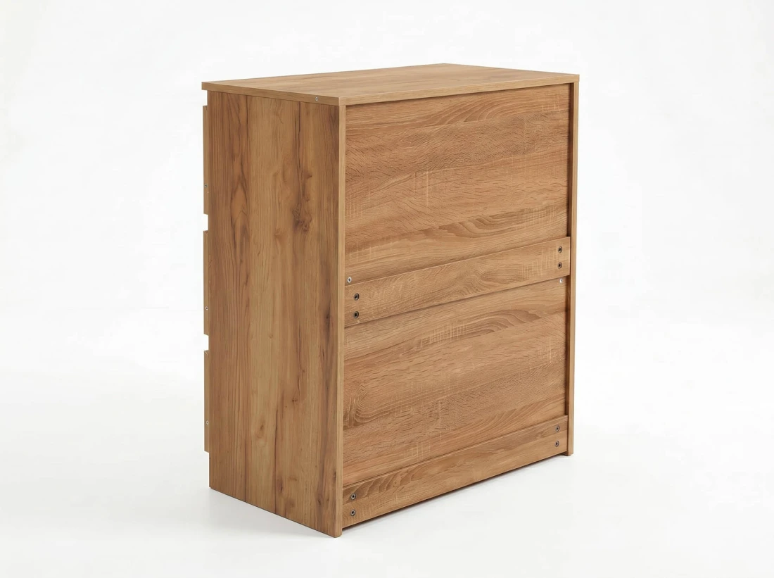 Komoda z płyty meblowej 3S 70x77 cm Fabio Craft