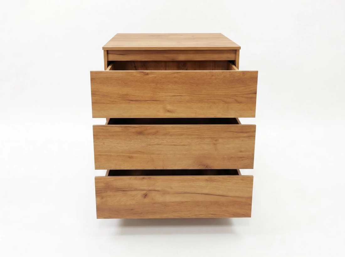 Komoda z płyty meblowej 3S 70x77 cm Fabio Craft