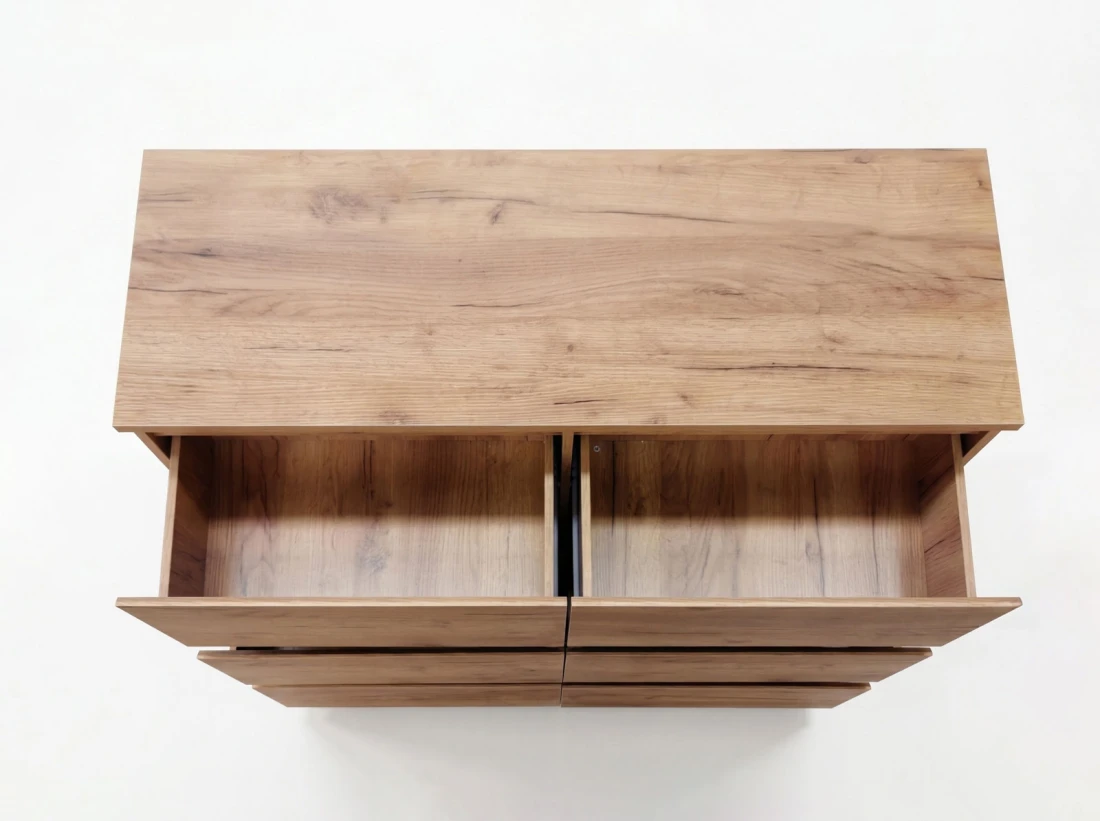 Komoda z płyty meblowej 6S 120x77 cm Fabio Craft