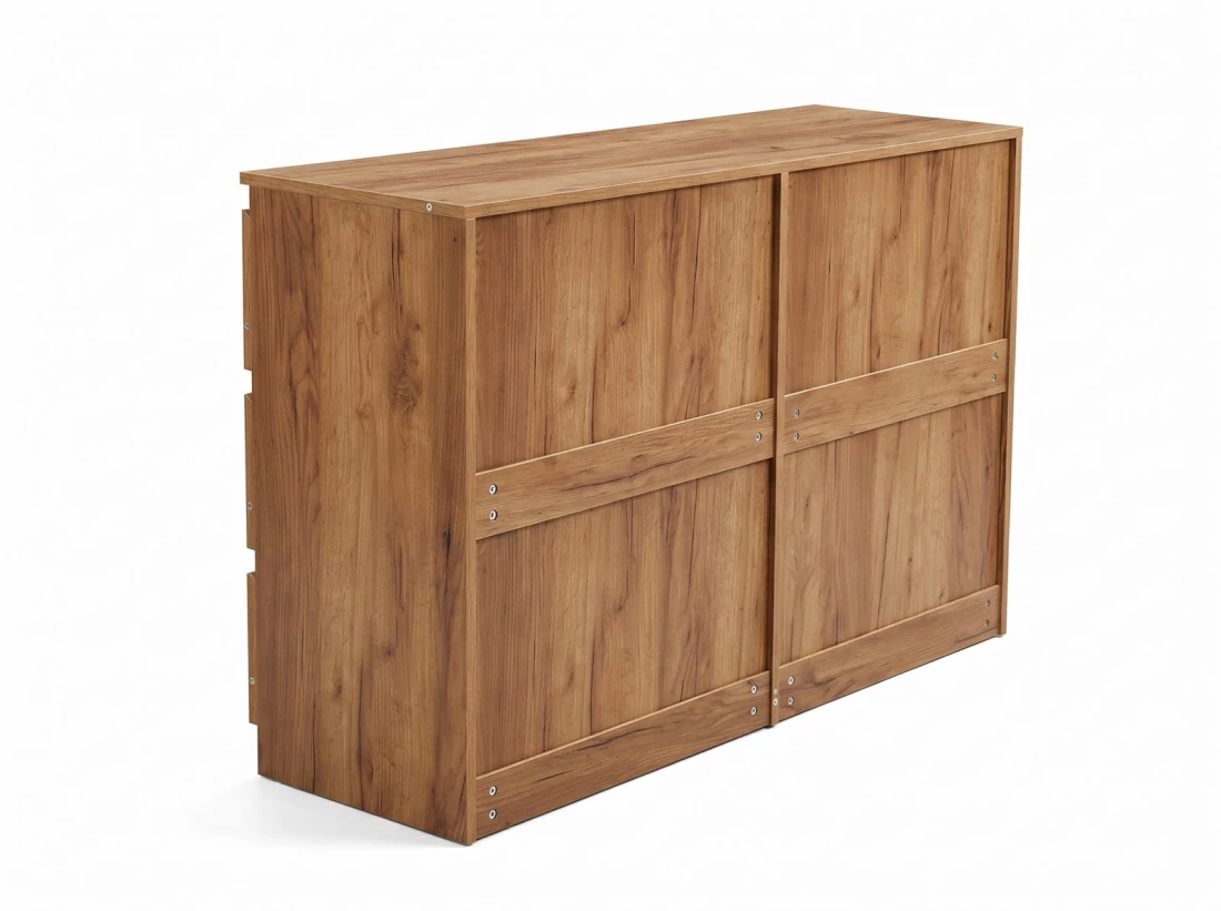 Komoda z płyty meblowej 6S 120x77 cm Fabio Craft