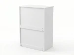 Komoda z płyty meblowej 4S 70x100 cm Fabio Biała