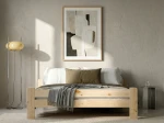 Outlet - Łóżko sosnowe Milena 140x200 sosna