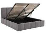 OUTLET - Łóżko tapicerowane z pojemnikiem 160x200 PRO line 18 kolor Soro 90 